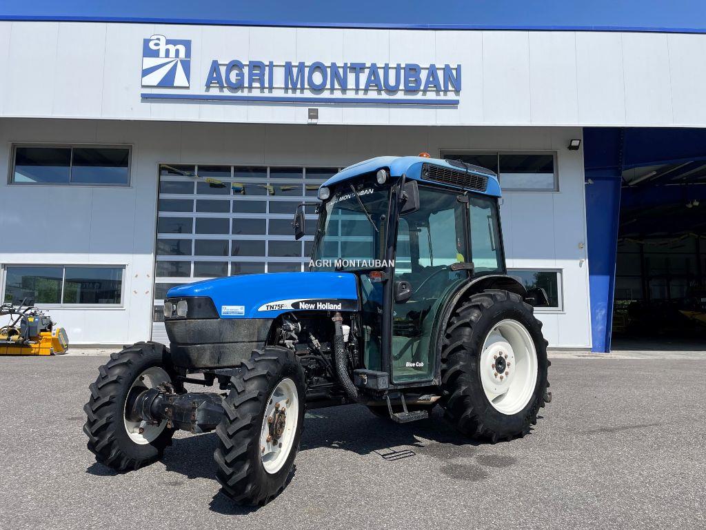 New Holland Tn Fa D Occasion Tracteur Vigneron Fruitier Ch