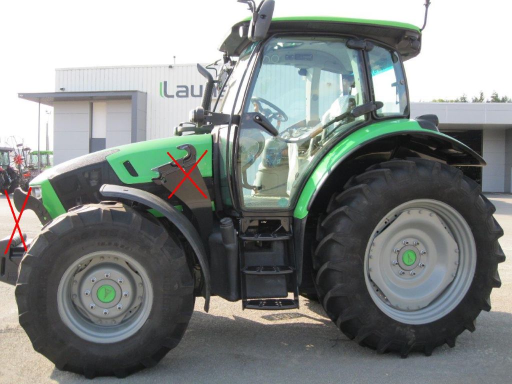 LAUNAY SARL Tracteur agricole Deutz Fahr 5120 P DT matériel d occasion