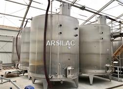 PROGRESSO | Cuve inox - Fond conique - 278 HL