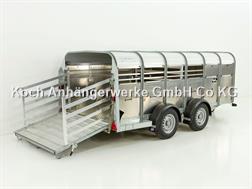 Ifor Williams Viehanhänger TA5 12x4 156x372cm Höhe:120 2,7t (Vi1