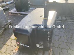 Saphir 1050kg TOP Stahlbetongewicht