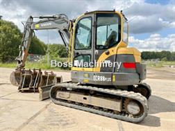 Volvo ECR88 Plus - 5 Buckets Included / Quick Coupler