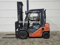 Toyota 8FD20F Diesel Heftruck 4.0M 2000KG BJ2016 Freelift