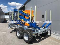 Binderberger Rückewagen RW12 alpin mit Kran BK8000 AKTION