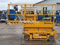 Haulotte Optimum 8 schaarhoogwerker 8m cissorlift