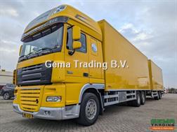 Daf FAR XF105.510 6x2 Superspacecab Euro5 - GeslotenBa