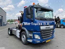 Daf FT CF 370 Euro 6 Fassi 15 Tonmeter laadkraan