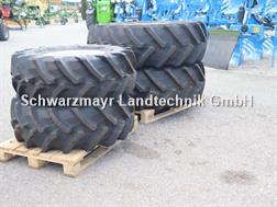 Trelleborg 480/70R30+380/70R20 Kompletträder