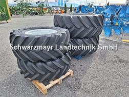 Michelin 600/65R34+480/65R24 Kompletträder