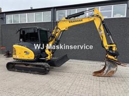 Yanmar SV60 engcon rotortil m gribeklo  leica 1d