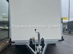 Humbaur HK 254018-20P Tandem-Kofferanhänger NEU 2,5 to