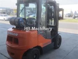 Doosan G35C G35C-5, LPG, Triplomast, Side shift, met kent