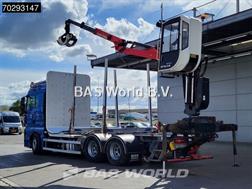 Man TGX 33.580 TGX 6X4 Palfinger Epsilon Wood crane Ho