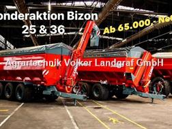Unia BIZON 36 Überladewagen 36m³ Wiegesystem 31 to