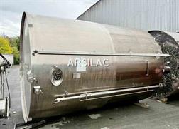 ARSILAC | RURALINOX - Cuve inox - Fond plat - 51 300 L