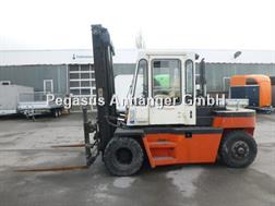 Kalmar DB6-600 Triplex Schwerlaststapler, Diesel,Kabine