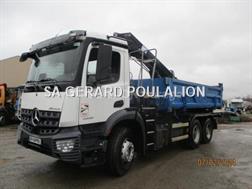 Mercedes Arocs 2636 année 2020 grue HMF 1310 K2 année 2008