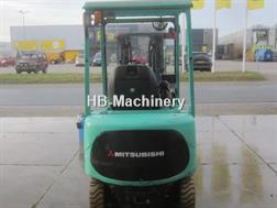 Mitsubishi Heftruck FB25K elek., weeginstallatie, triplomast,