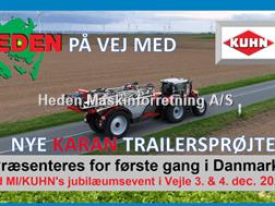 Kuhn 36m Karan trailersprøjte