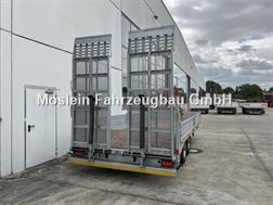Möslein TT11 BR Neuer Tandemtieflader, breit Rampen