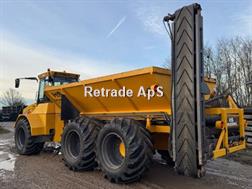 Hydrema 922 C Ombygget til sandvogn