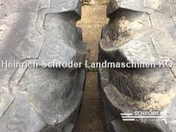 BKT ZWILLINGSRÄDER 710/75 R42 + VERSCHLÜSSE