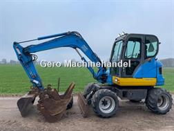 Doosan DX55 WD Bandenkraan Graafmachine