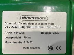 Düvelsdorf Kost til pallegafler, 225 cm