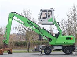 Sennebogen 821E 821 E SORTING GRAB DOZERBLADE GREAT CONDITION