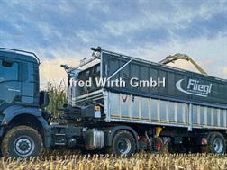 Fliegl ASS 298, 2 Achs AGRO- Truck, Abschiebe-Sattelaufli