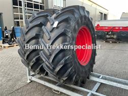 Michelin 650/75 R32 banden op velg
