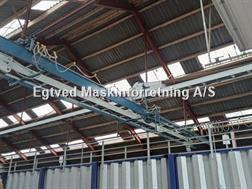 Kongskilde BCA 45 kornbånd samt elevator Jema T 40