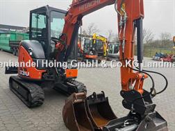 Hitachi ZX33U-6 Kettenbagger nur 341 h, Klima