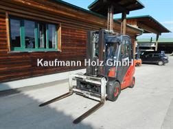 Linde H35D-01 Triplex Seitenschieber Zinkenverstellung