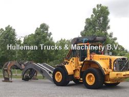 Volvo L180 F HL HIGH-LIFT LOG STACKER HOLZ GRAPPLE