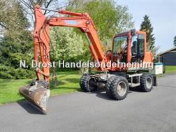Takeuchi TB070 mobiele kraan graafmachine NL kenteken