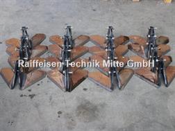Kuhn 16 Flügelschare karbidbeschich