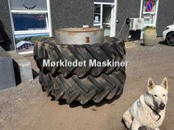Kleber 20.8R38 Tvillingehjul Fine tvillingehjul, har sidd