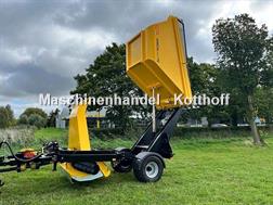 Omarv Mulcher mit Sammelbehälter Schlegelmulcher Sammelm