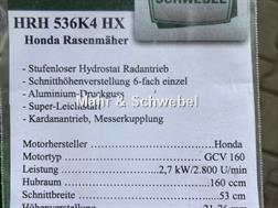 Honda HRH 536K4 HX