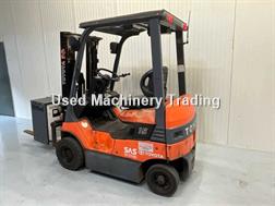 Toyota 7FB15 Duplex - Freelift - Sideshift - Acculader