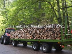 Pronar T026KM Balle-Skovvogn-Kan fås hydr.sider