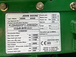 John Deere W 660