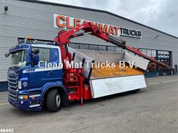 Scania R 560 V8 8x4 Retarder Hiab 24 Tonmeter laadkraan