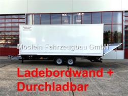 Möslein TKO105 D-L 6 m Tandem Koffer, Ladebordwand+ Durch