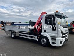 Iveco Eurocargo ML160E25 HMF 11 Tonmeter laadkraan Just 