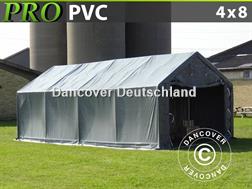 Divers Lagerzelt Zelthalle 4x8x2x3,1 m Lagerhalle PVC
