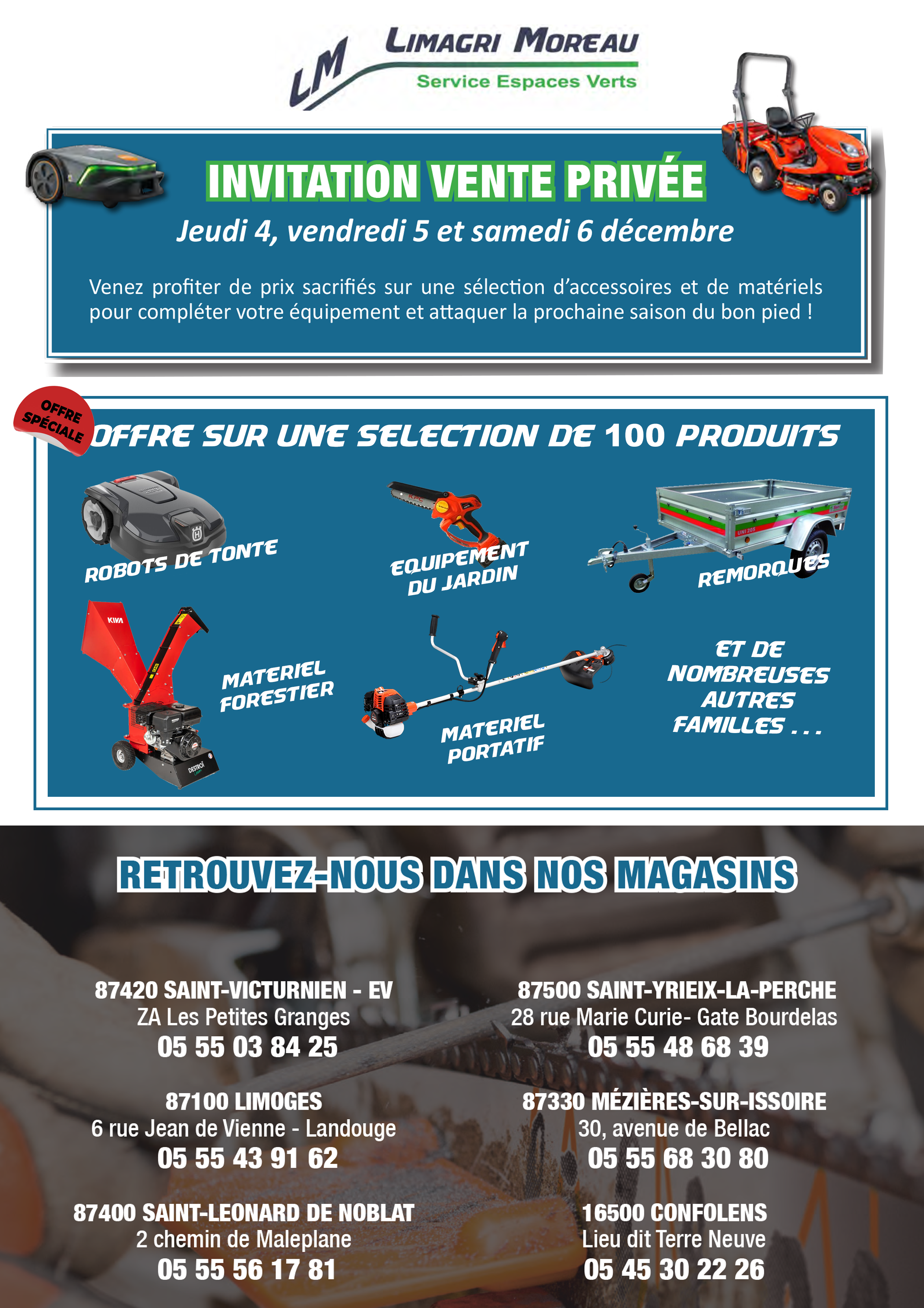 LES VENTES PRIVÉES CHEZ LIMAGRI !