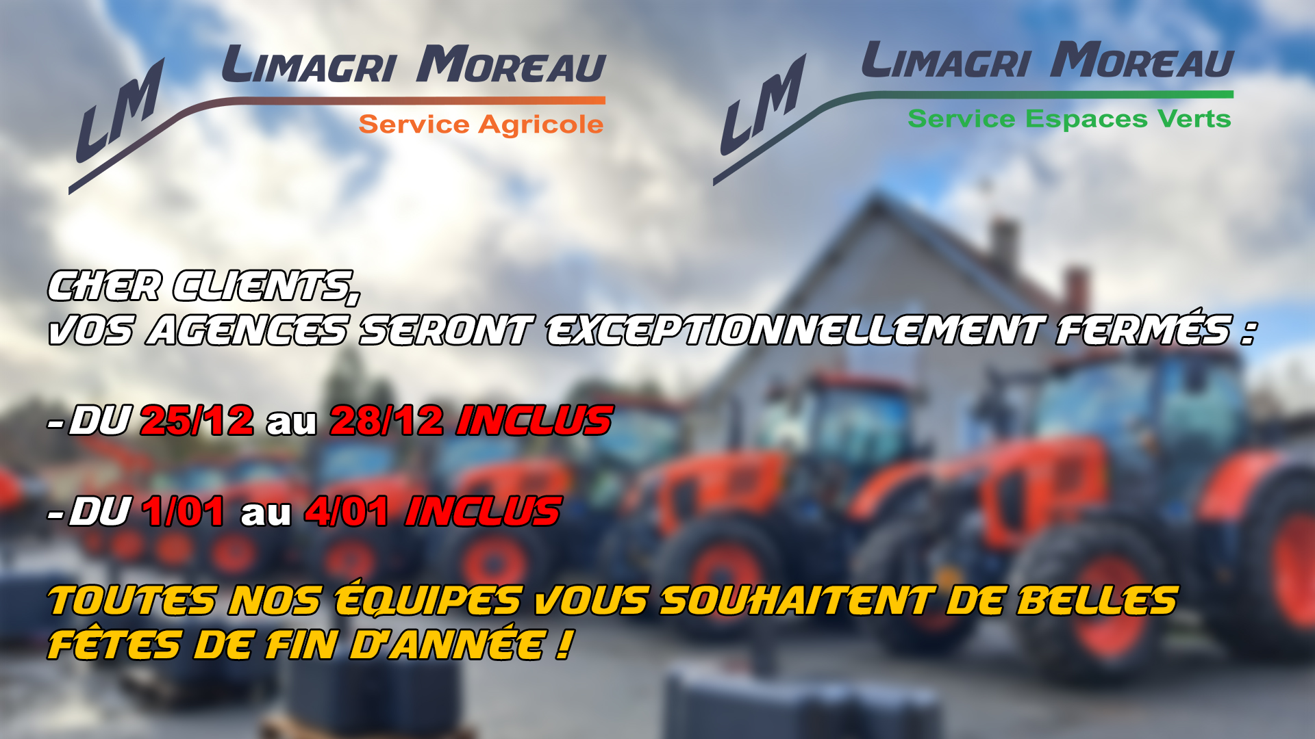 HORAIRES FIN ANNEE 2025