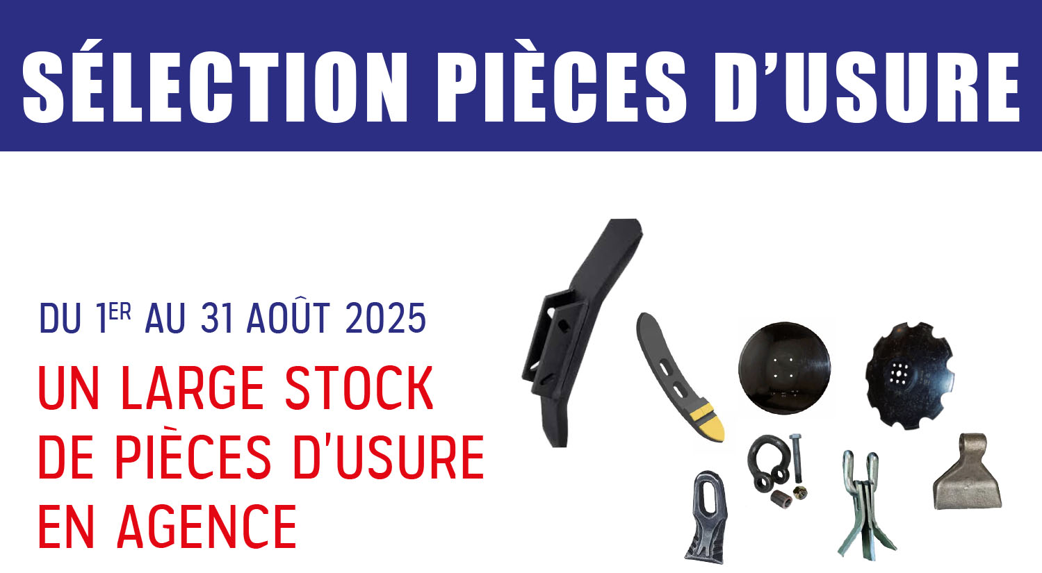 OPERATION PIECES DECHAUMEURS / DEBROUSSAILLEURS